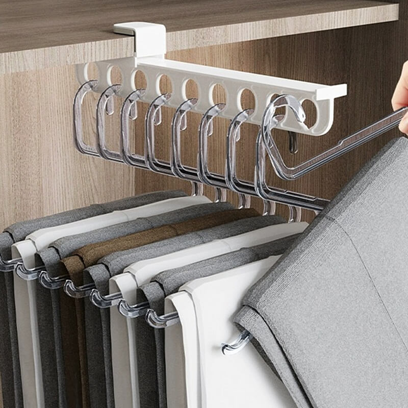Expandable Clothing Rod for No-Drill Installation