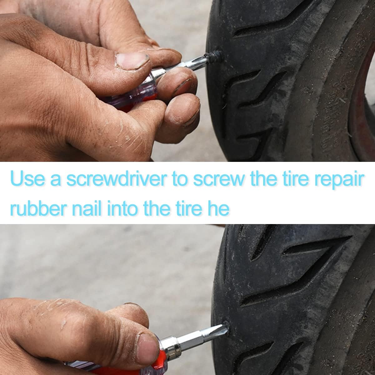 🔥Tire Repair Rubber Nail🚚BUY MORE SAVE MORE