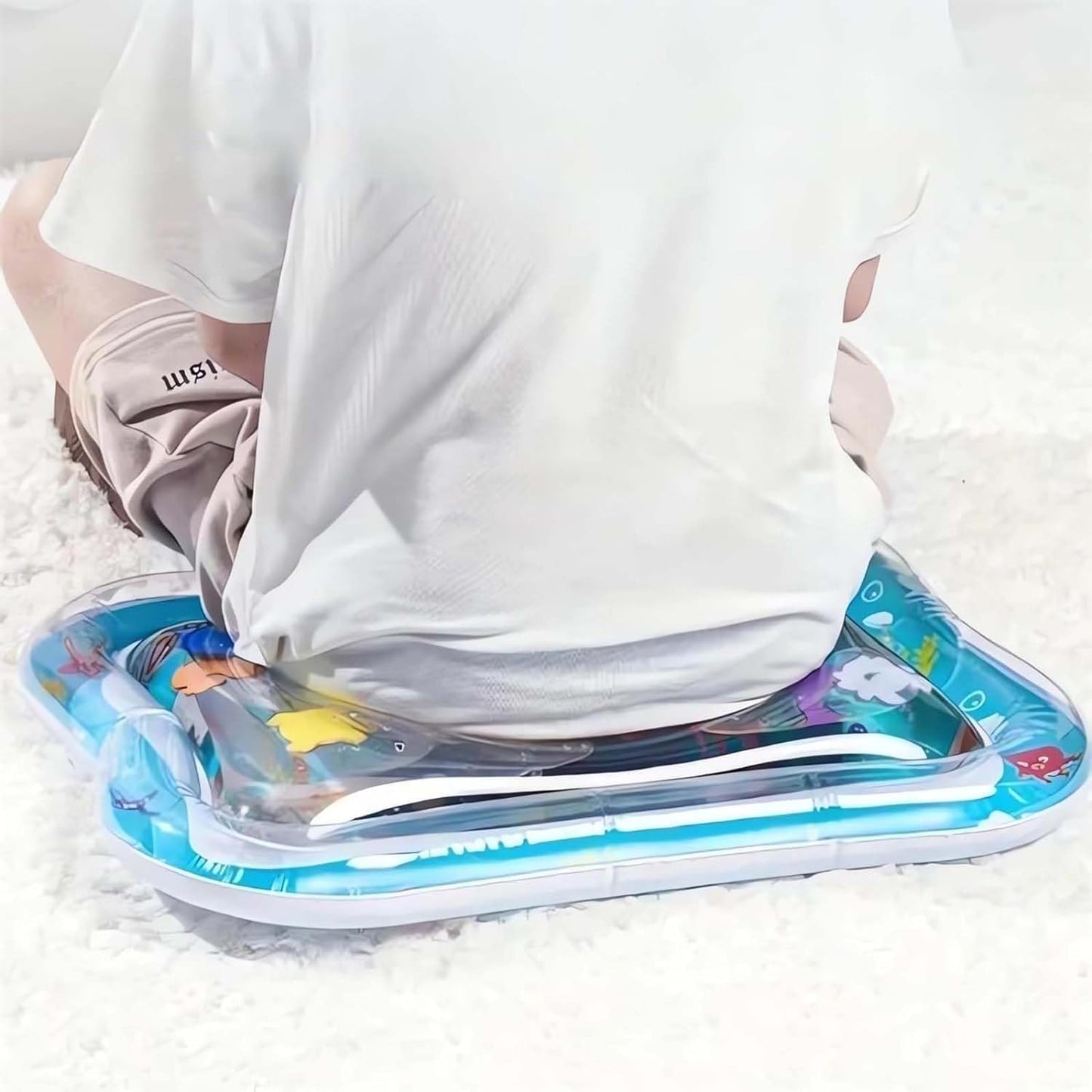 Inflatable Sensory Water Mat Pet Bed for Play and Cooling