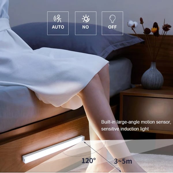 🔥 Punch-free Smart Sensor Magnetic Rechargeable LED Lights