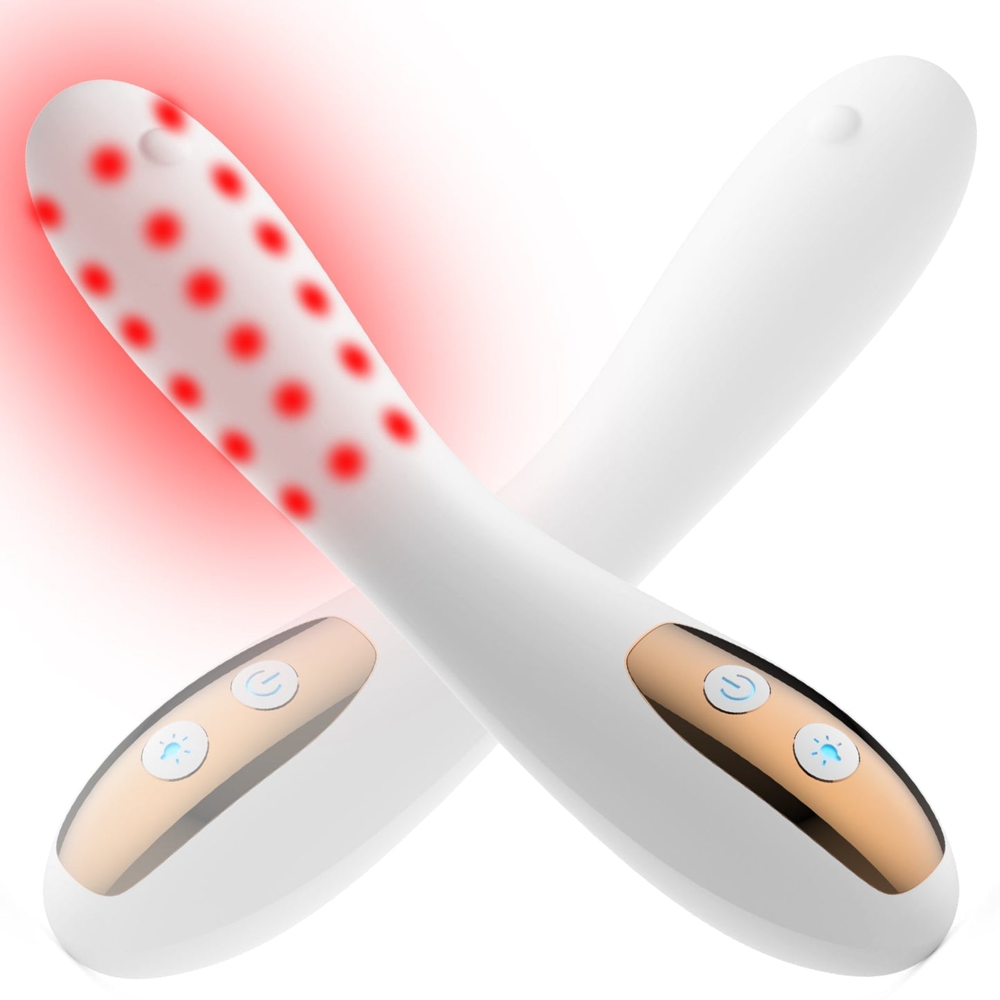 Intimate Health Device with Red Light Therapy and Heating Function for Women