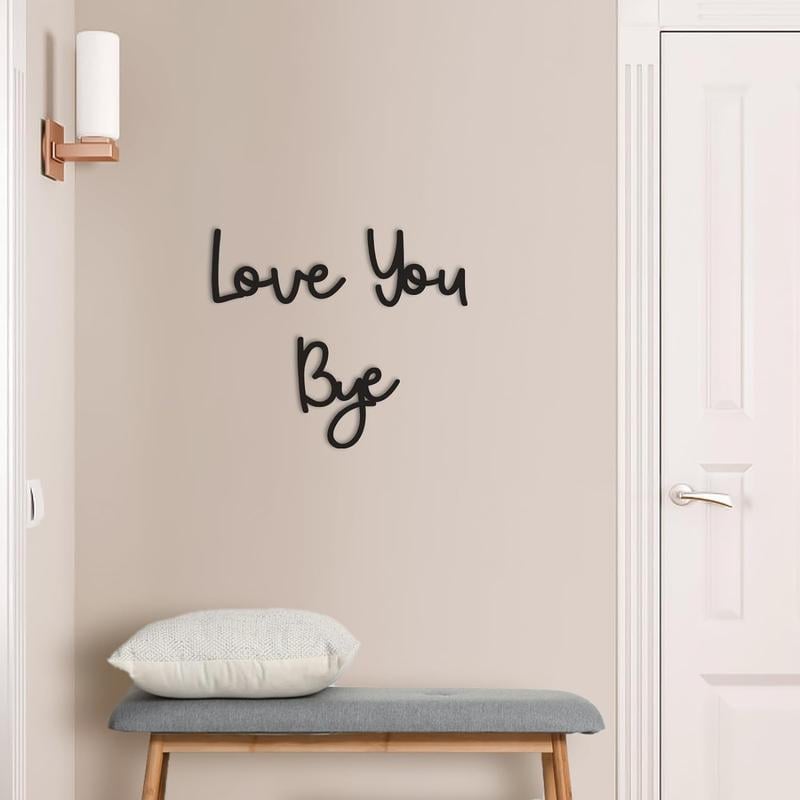 HearthSign Wall Lettering – No-Drill Decorative Script
