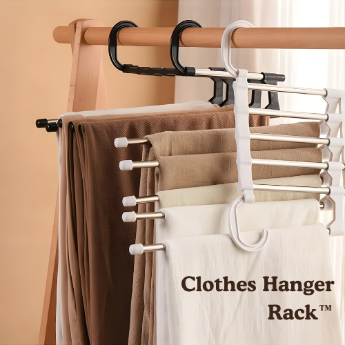 FlexiRack - Multi-Layer Clothes Hanger Organizer