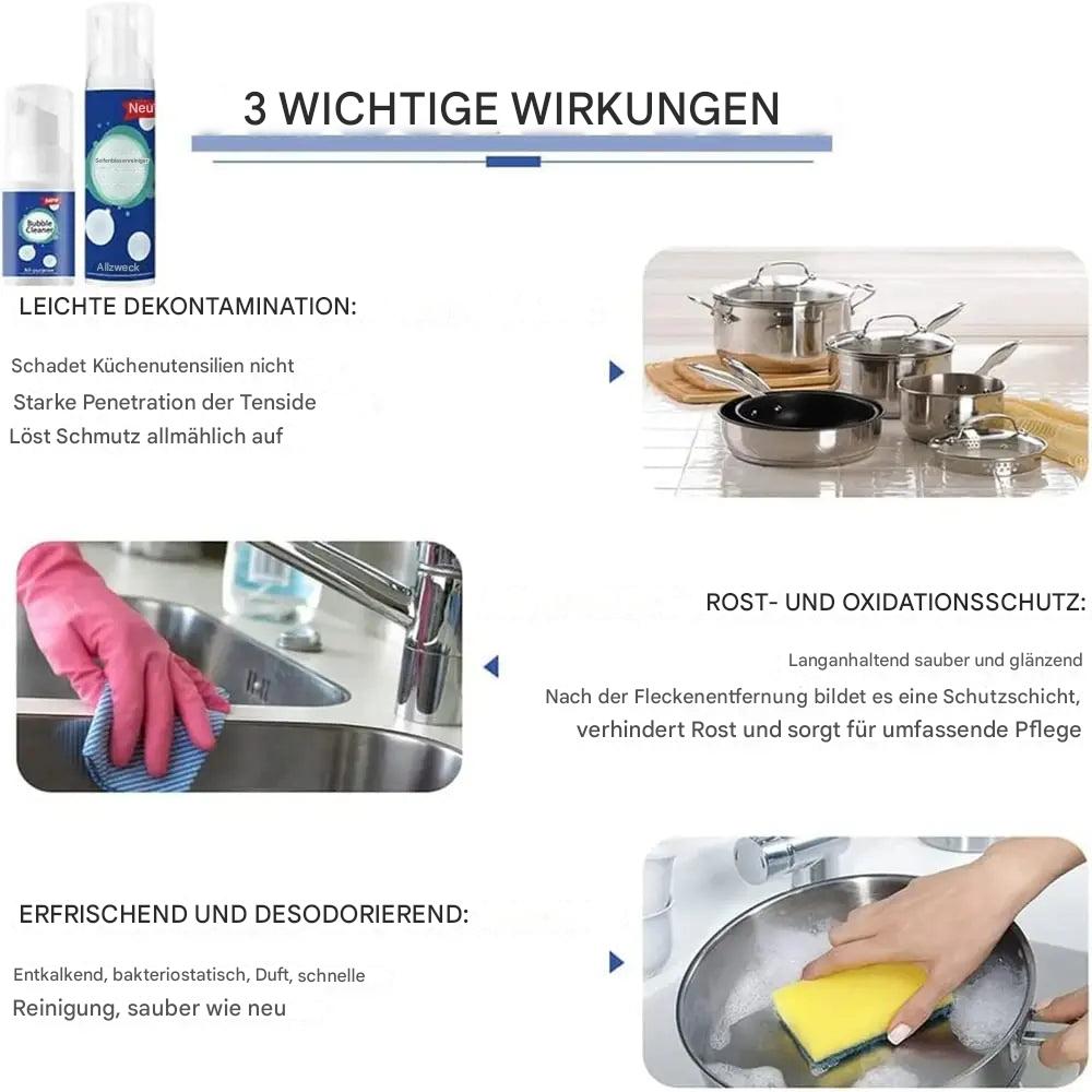 Foam Cleaner For Kitchen | Degreaser | No Scrub Needed | Foamira