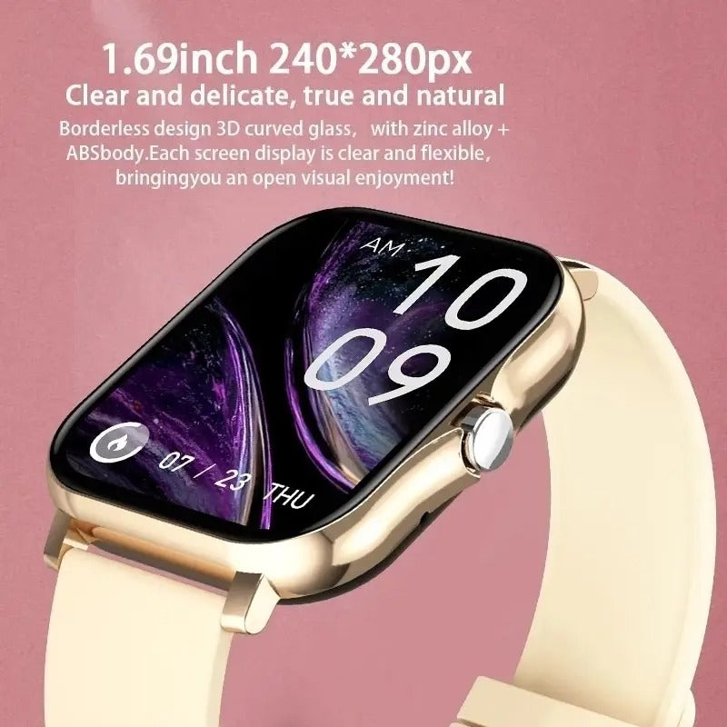 Bluetooth Calling Smartwatch with Fitness Tracker for Both Genders