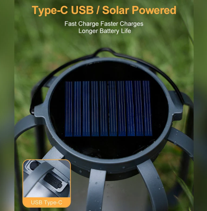 Luma - FlickSolar Flame Lantern for Outdoor and Garden Lighting