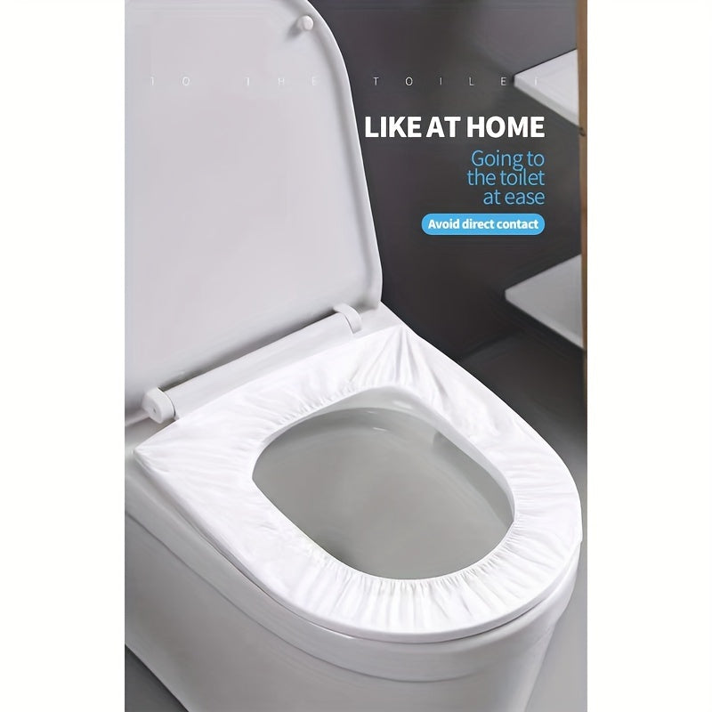 Disposable Toilet Seat Covers with Elastic Band - 50/100 Pieces