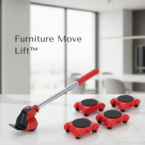 GlideMaster Pro — Furniture Moving Tool Set with Lifter & Rollers