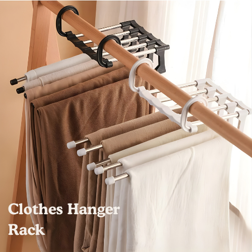 FlexiRack - Multi-Layer Clothes Hanger Organizer