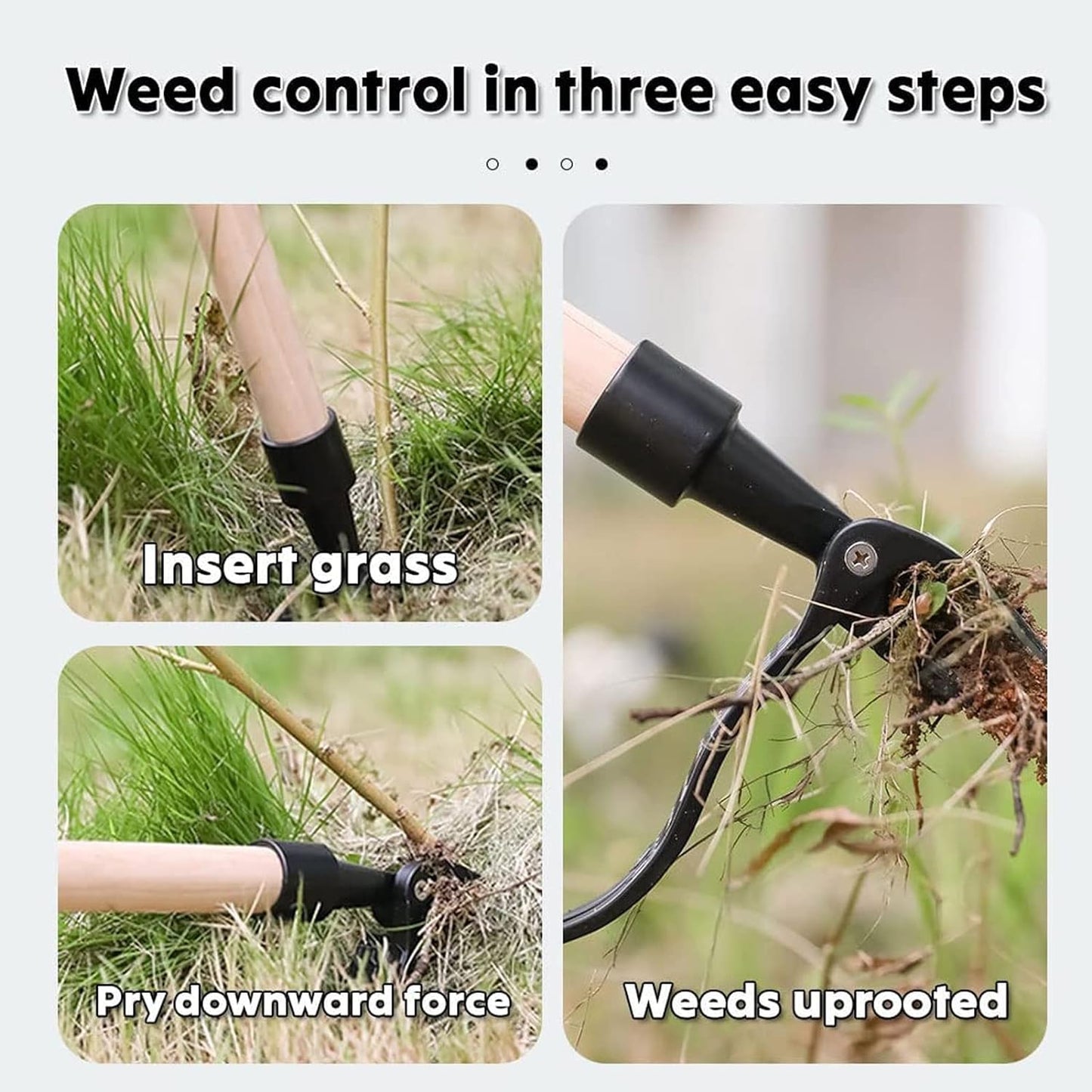 FreshPull — Long Handle Weed Puller Garden Tool