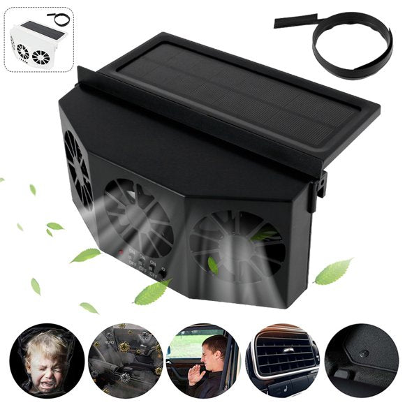 Auto Solar Ventilating Fan for Car