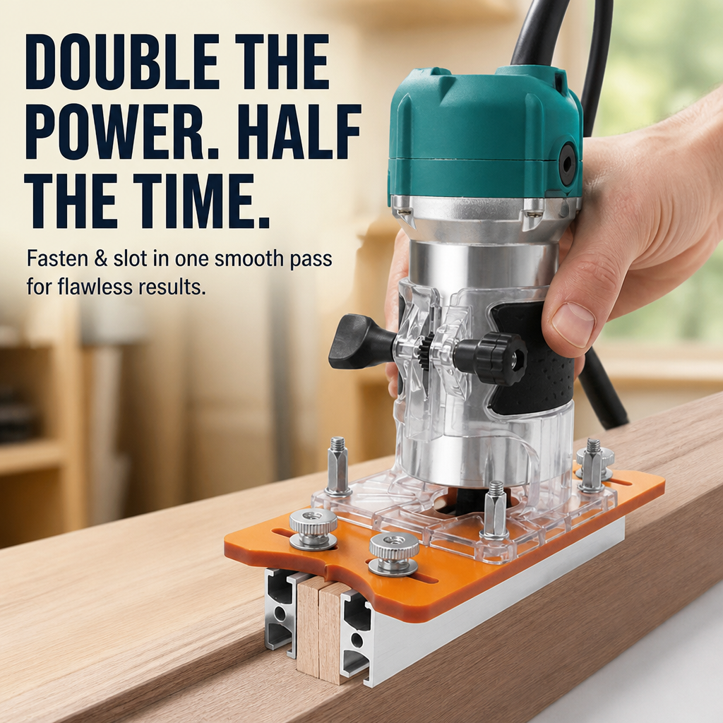 VersaCraft Duo — Double Your Woodworking Speed with Flawless Precision and Effortless Flow