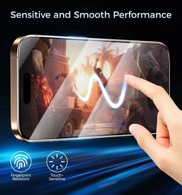 Automatic Dust Free Tempered Glass Screen Protector for iPhone & Galaxy
