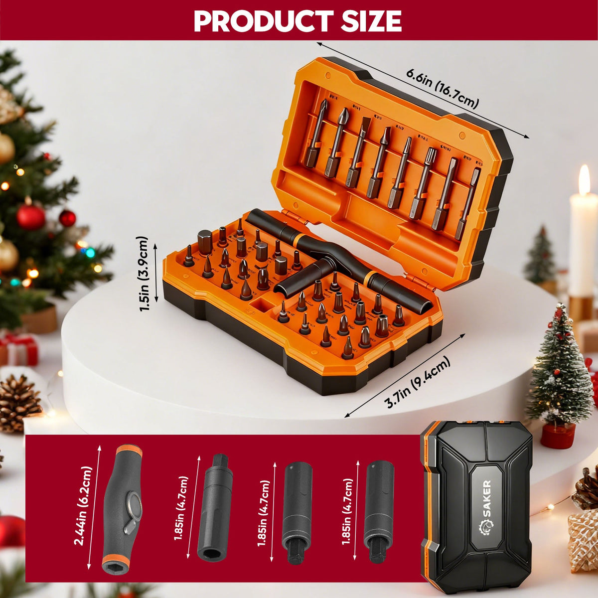 Sakerpro® 42 in 1 Magnetic Screwdriver Set