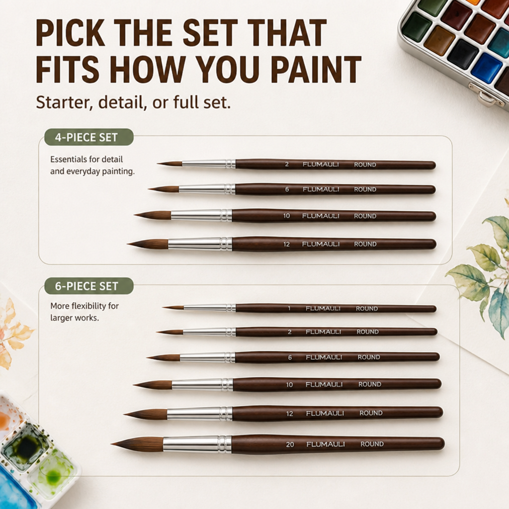 LumaBrush Premium Artisanal Brushes — Paint Every Detail with Effortless Precision and Endless Comfort