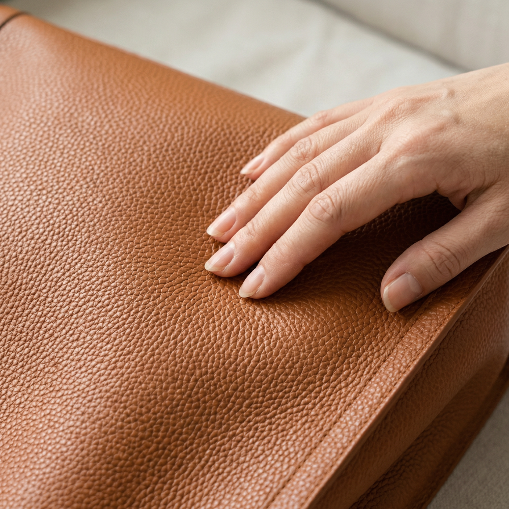 CARESSA™ – Soft Leather Multi Pocket Shoulder Bag