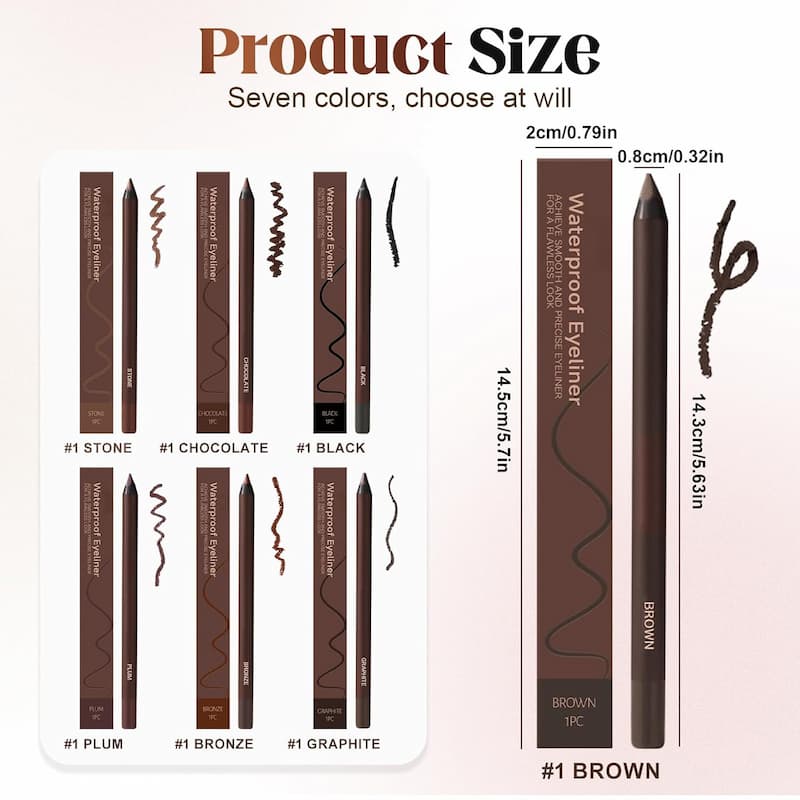 Vermoila - Long-Lasting Eyeliner Pencil