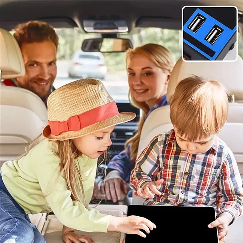 Car Power Inverter Adapter for Road Trips and Camping
