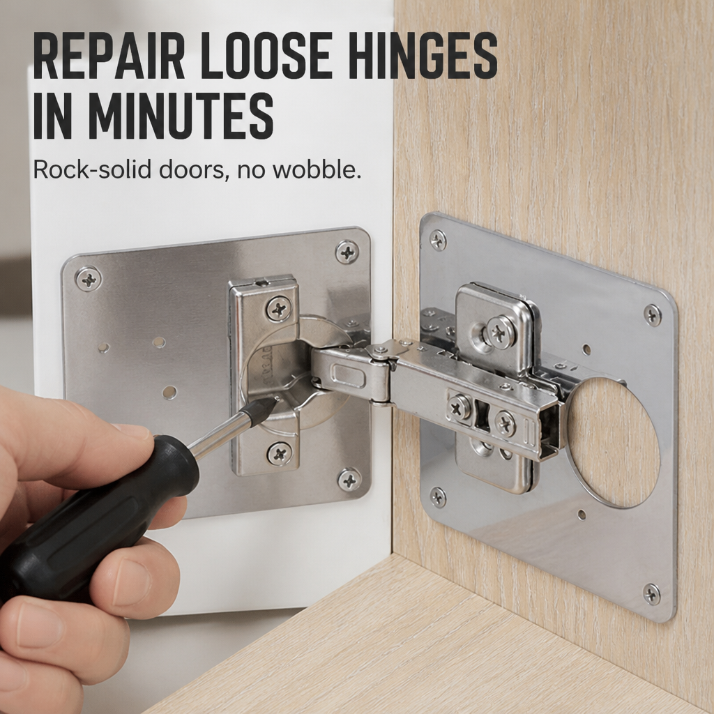 SteelGrip — Finally Stop Wobbly Doors and Own Rock-Solid Cabinet Confidence