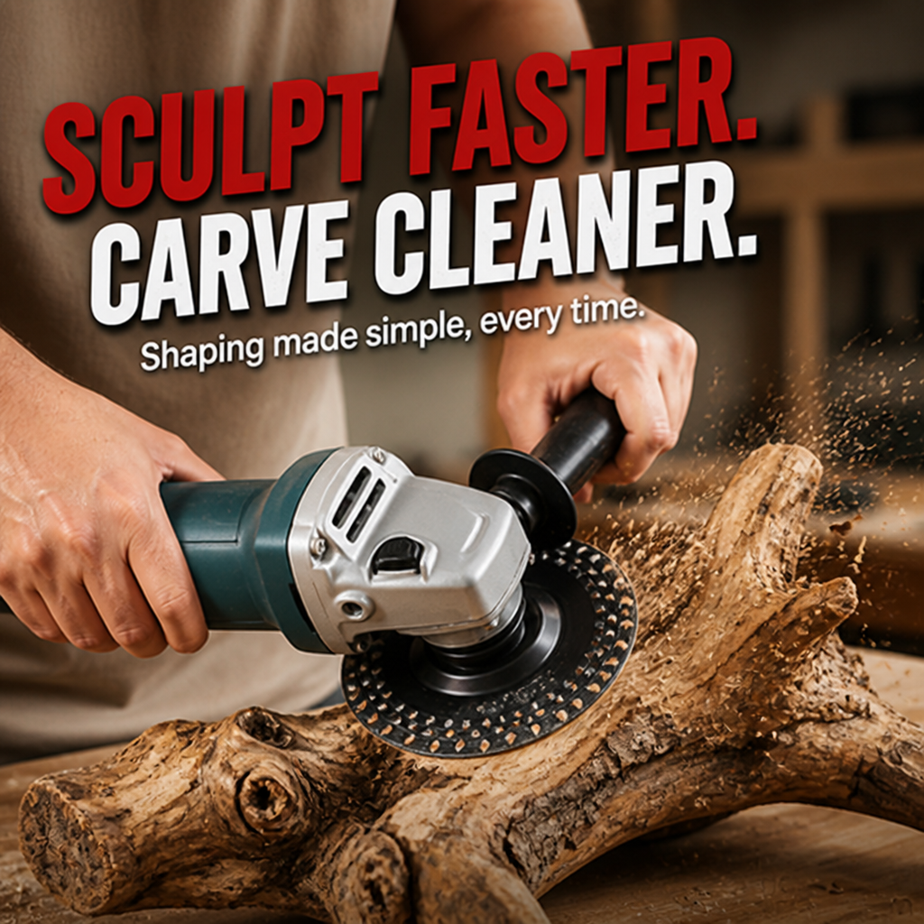 SculptPro — Unleash Lightning-Fast, Flawless Wood Carving Every Time