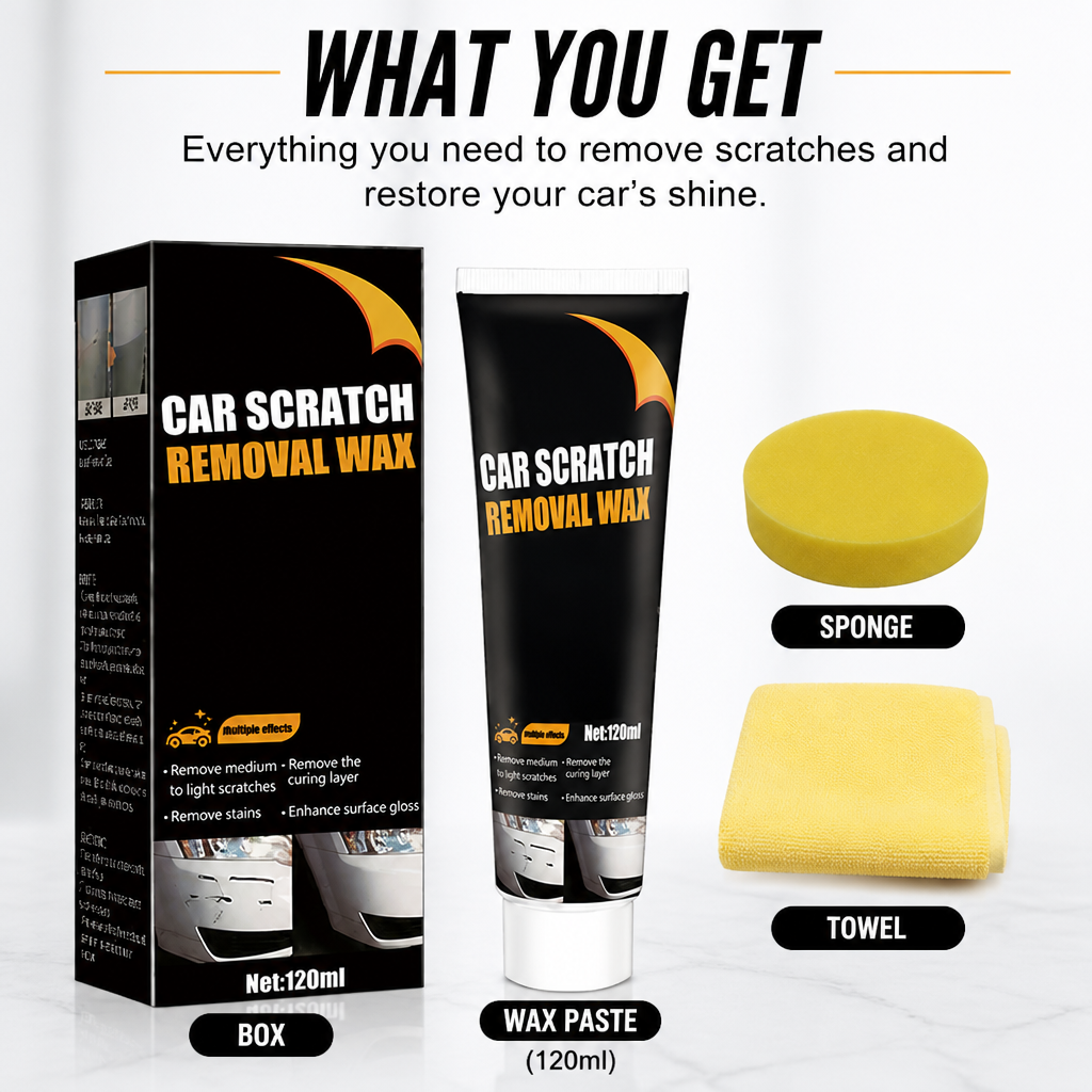ReparoShine Scratch Repair Paste — Swipe Away Scratches and Restore Showroom Shine Instantly