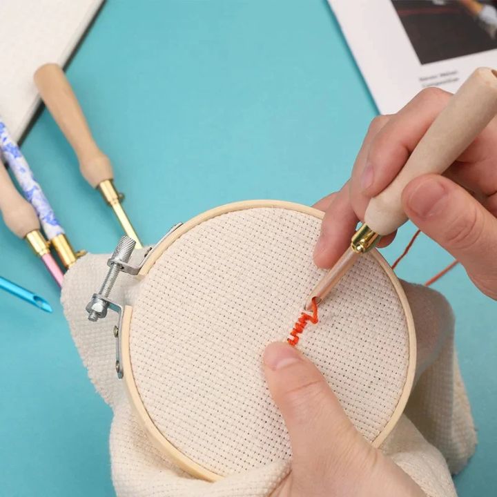 Embroidery Kit | Accurate Embroidery Technique | Ergonomic Handle Comfort | StitchSage
