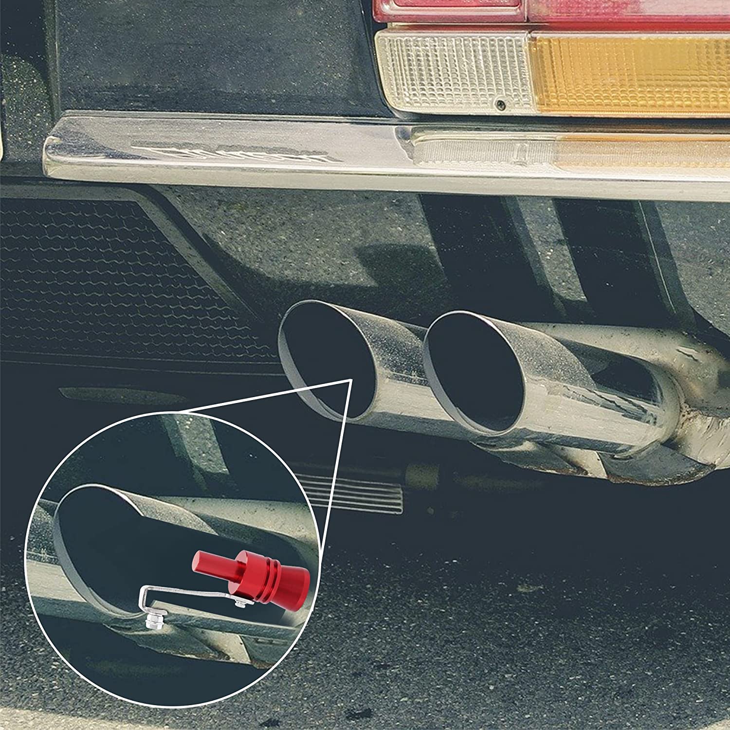 VeloRumble Universal Car Exhaust Resonator