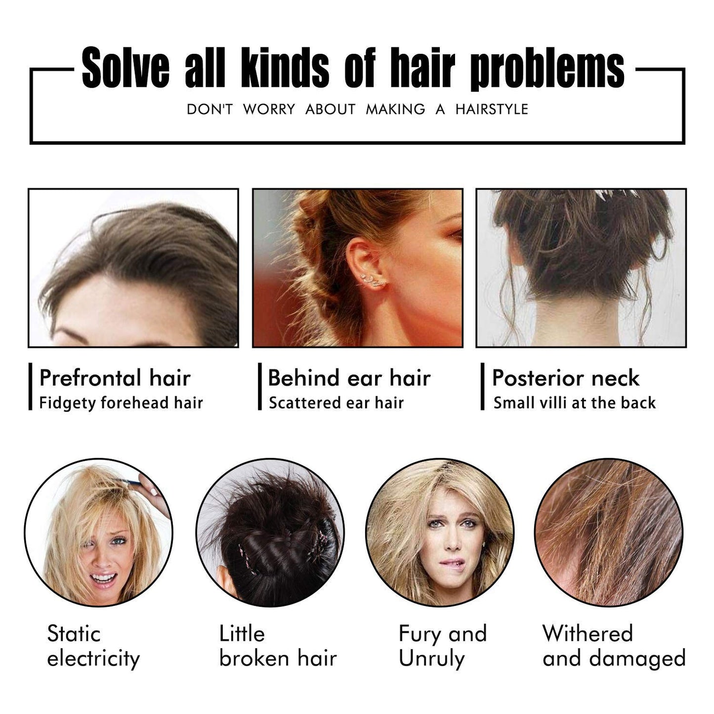 Hair Wax Stick for All-Day Hold and Natural Care for a Radiant Look