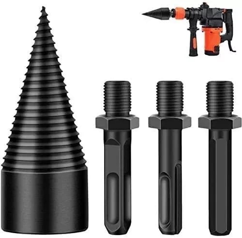 32mm Wood Log Splitter Drill Bit for Firewood & Outdoor Prep