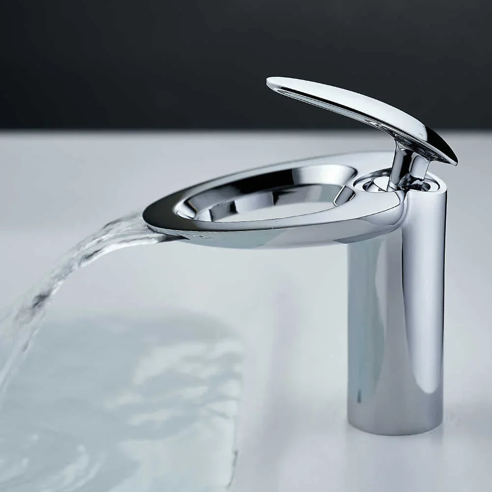Copperflow™ – Elegant Waterfall Faucet