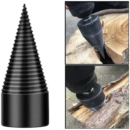 32mm Wood Log Splitter Drill Bit for Firewood & Outdoor Prep