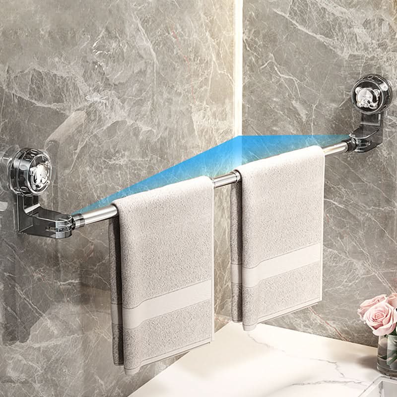 Extendable Towel Rack in Stainless Steel