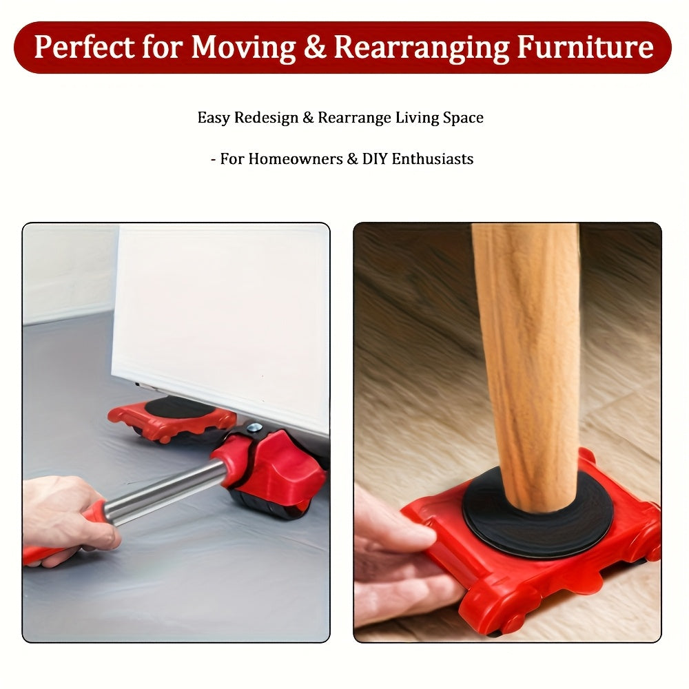 5-Piece Furniture Roller Set