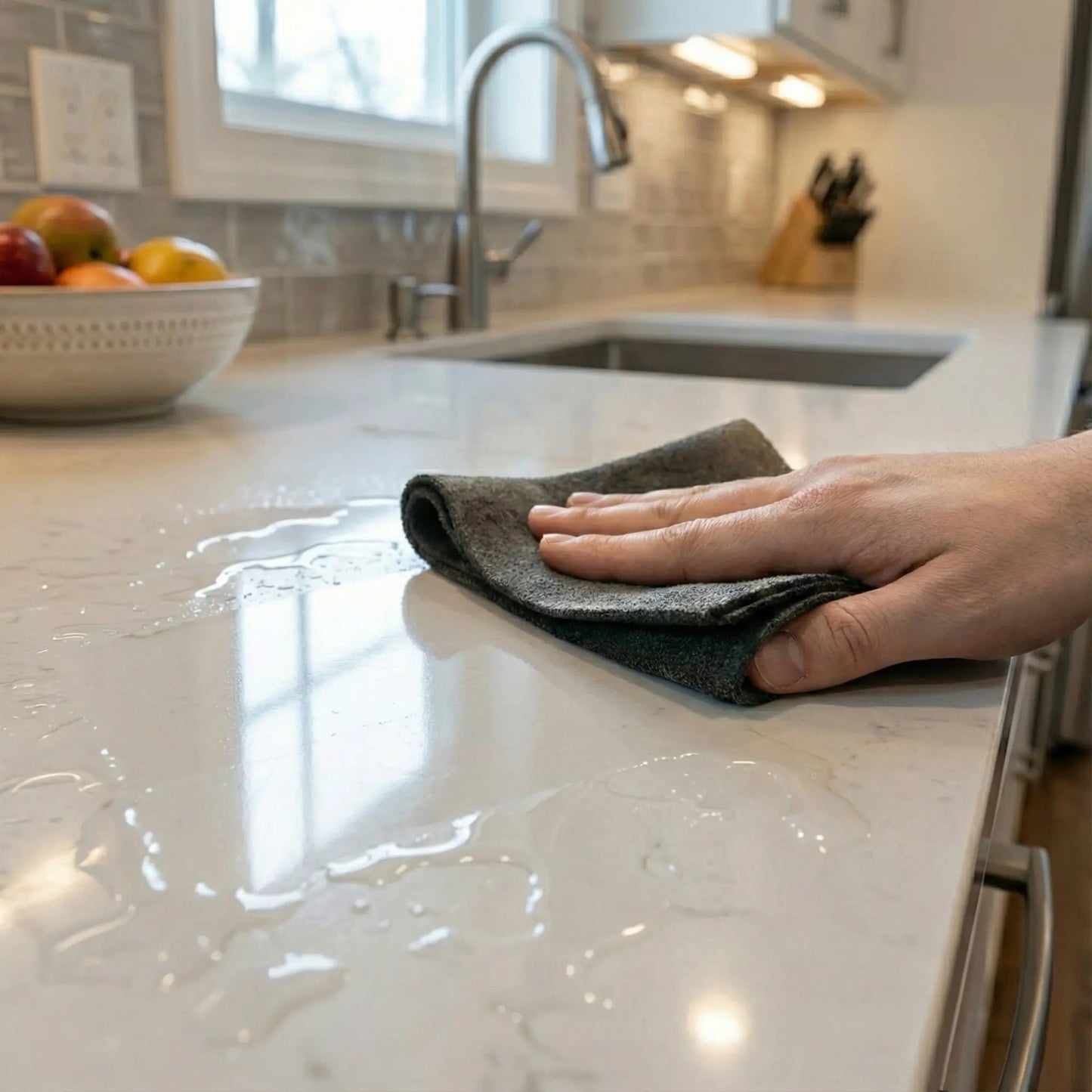 Microfiber Glass Cleaning Cloths | Lint-Free | Streak-Free and Reusable | ClearWipe