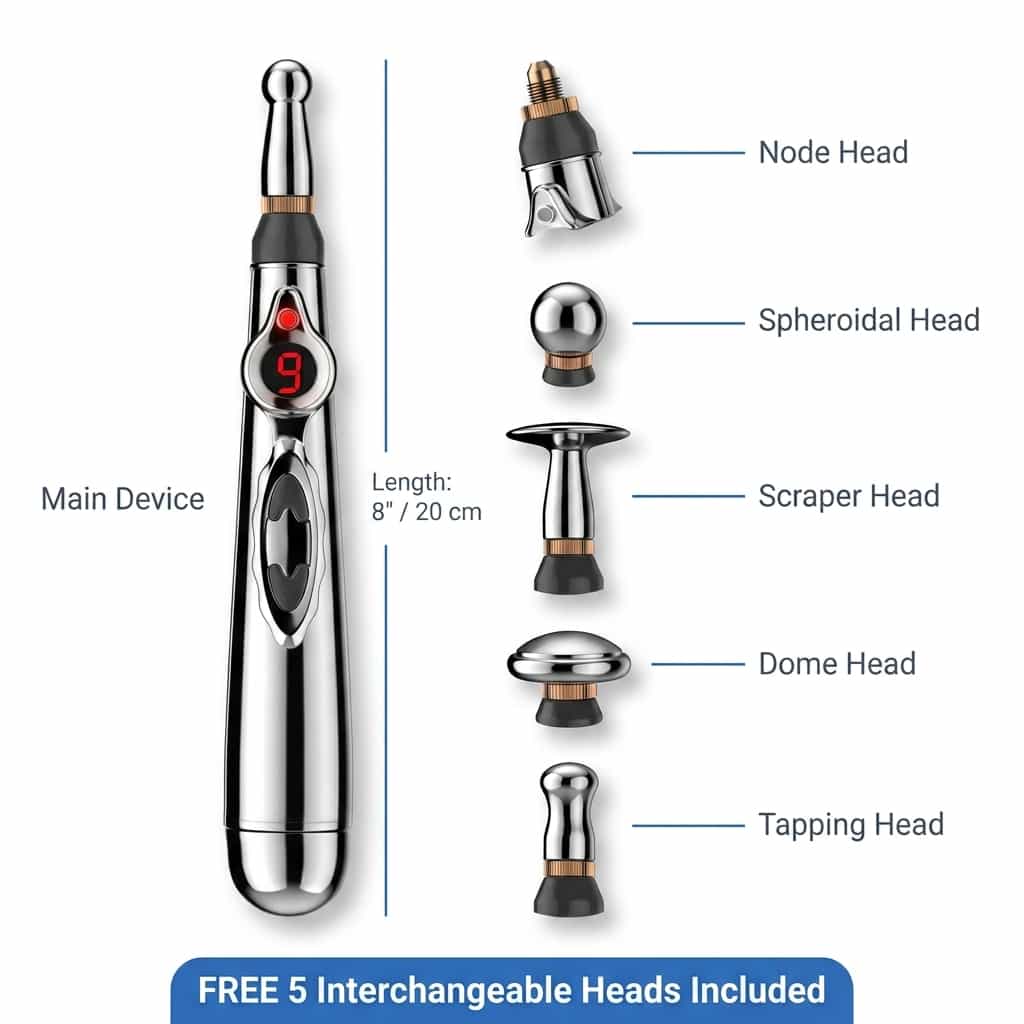 Electronic Acupuncture Pen for Fast Pain Relief