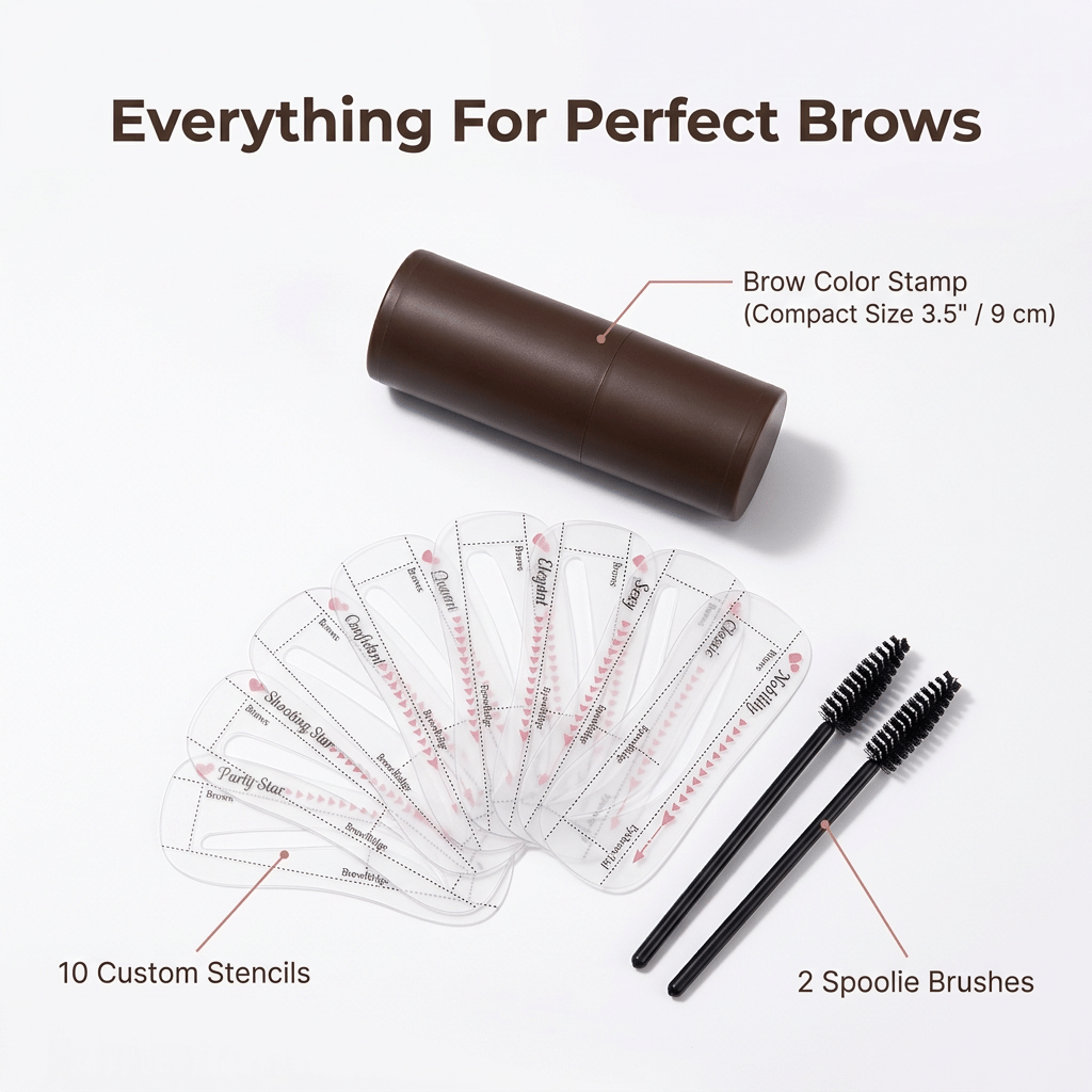 EasyBrow - Achieve flawless symmetrical brows in just one minute