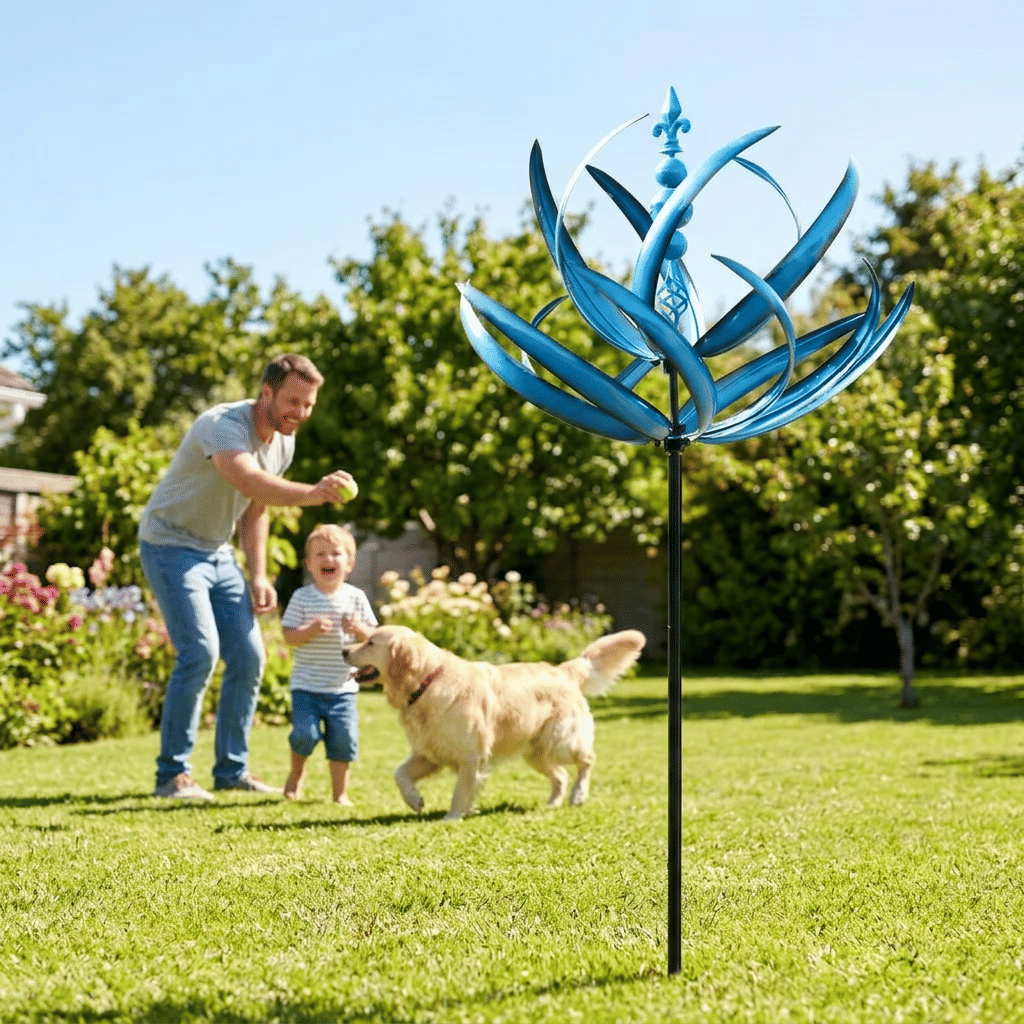 Decorative Garden Wind Spinner - Stable and safe