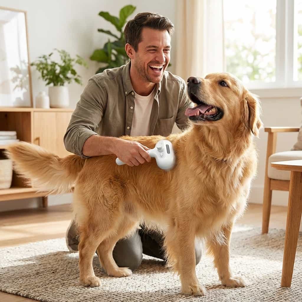 FurBrush - The Ultimate Comfortable Grooming Ritual for Your Pet