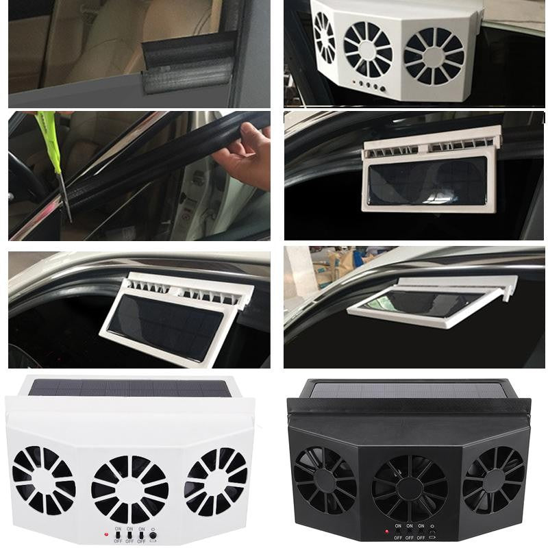 Auto Solar Ventilating Fan for Car