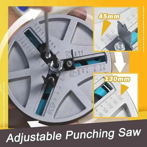 Adjustable Circular Cutter Drill Attachment | Variable Hole Cutter | Precise Cuts | DrillForm
