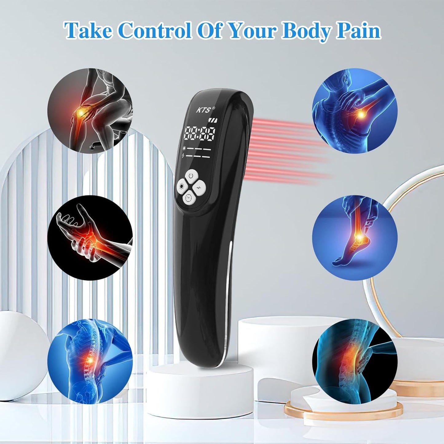 Home Use Cold Laser Therapy Device – Upgraded Model