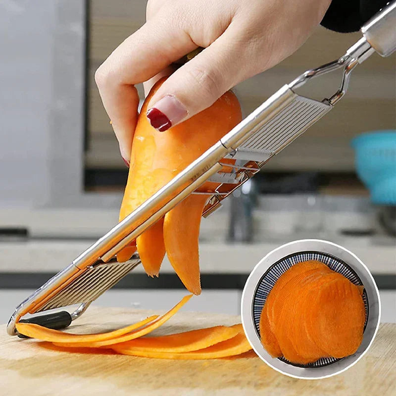 Stainless Steel Vegetable Slicer for Fast Precision Food Prep