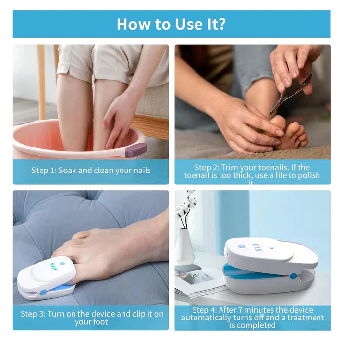 Nail Fungus Laser Therapy Device Starter Set