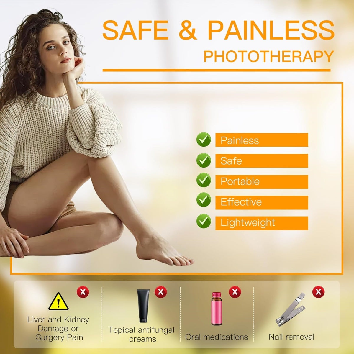 Device for Treating Fungal Nails - Complete Care System