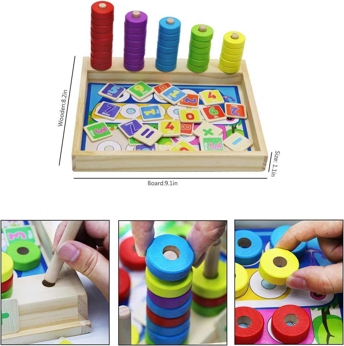 Montessori Math Toy 5-in-1 | The Numeracy Hub