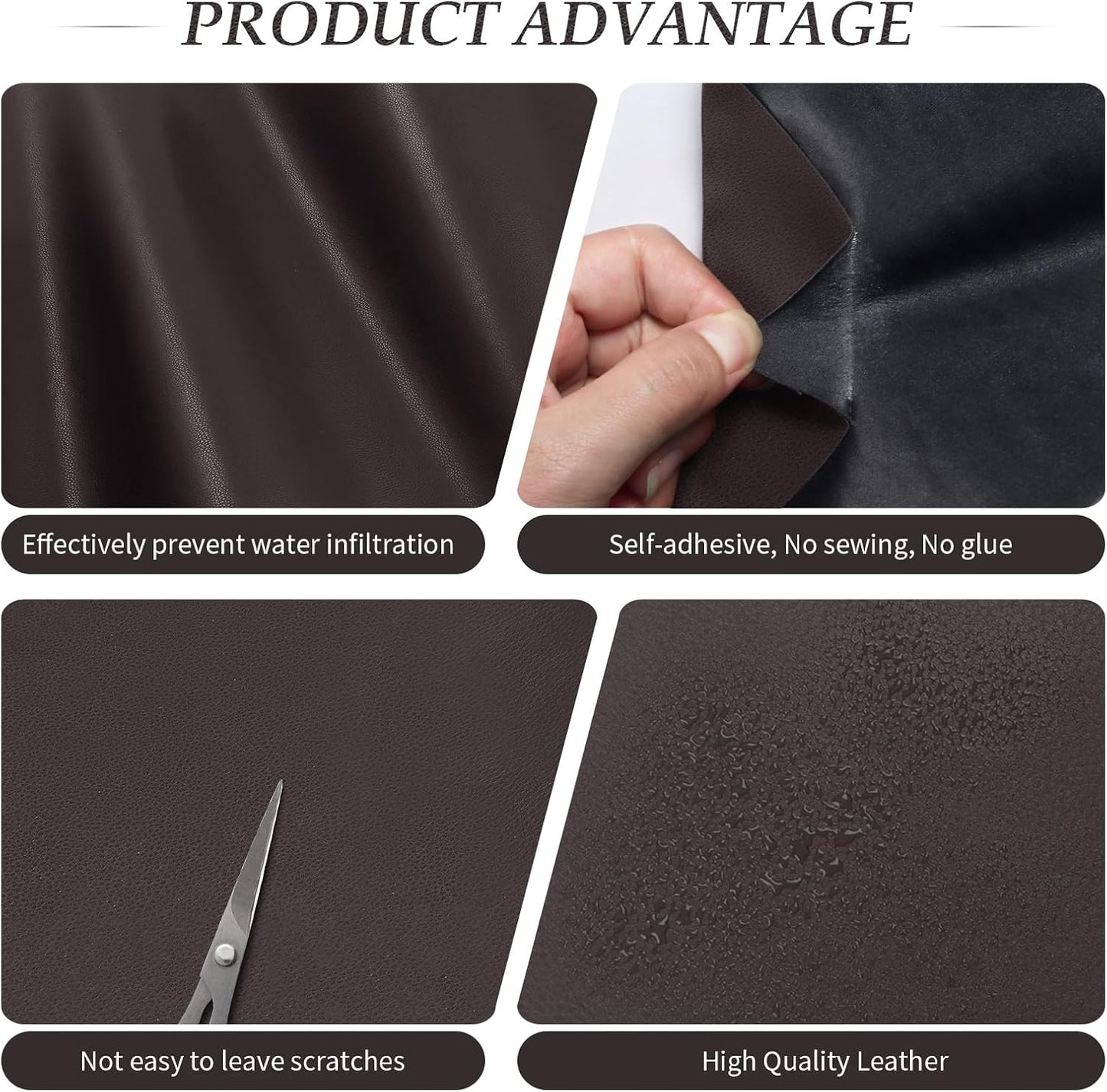 Self-Adhesive Repair Patch Roll for Furniture and Upholster