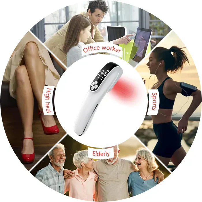 Infrared Light Therapy Device with Dual Wavelengths for Pain Relief