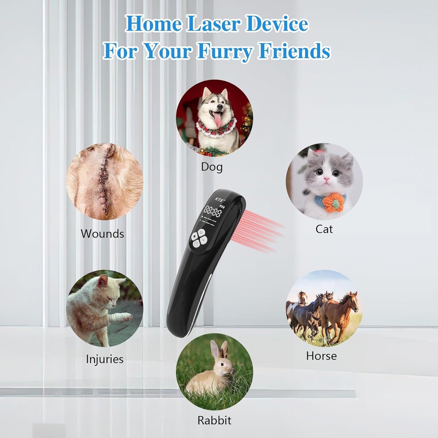 Home Use Cold Laser Therapy Device – Upgraded Model