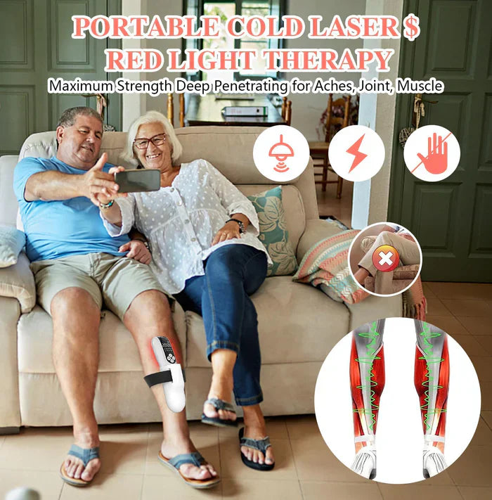 Infrared Light Therapy Device with Dual Wavelengths for Pain Relief