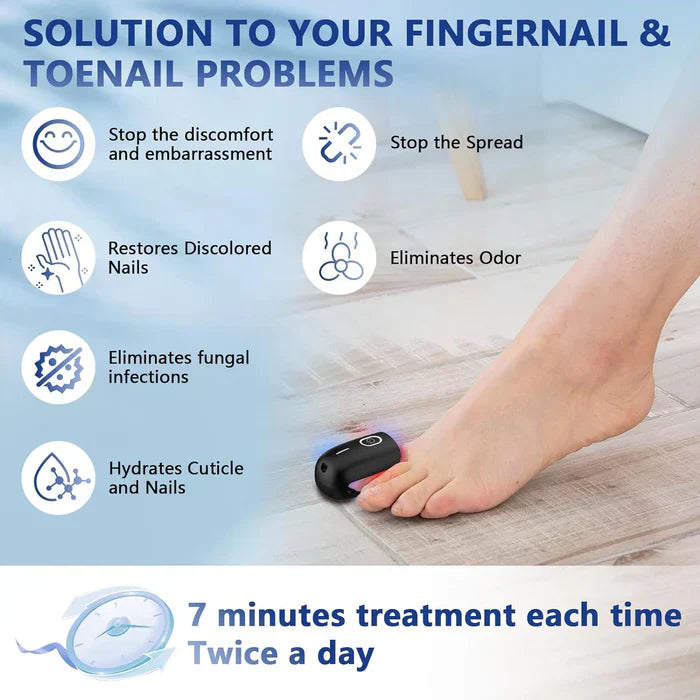 Laser Treatment Device for Toenail Fungus Therapy